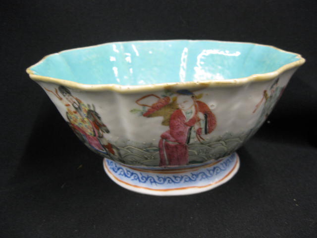 Chinese Handpainted Porcelain Bowl 14bbad