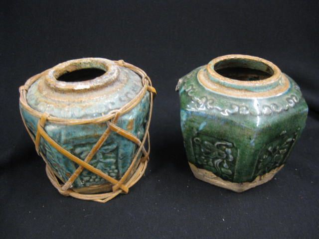 2 Early Chinese Storage Jars 3 14bbb4