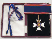 Medal: Commander of The Royal Victorian