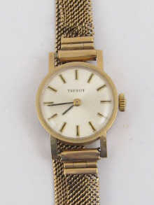 A 9 ct gold lady s wrist watch 14bc9e