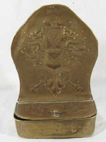 A brass candle box probably Russian 14bce4