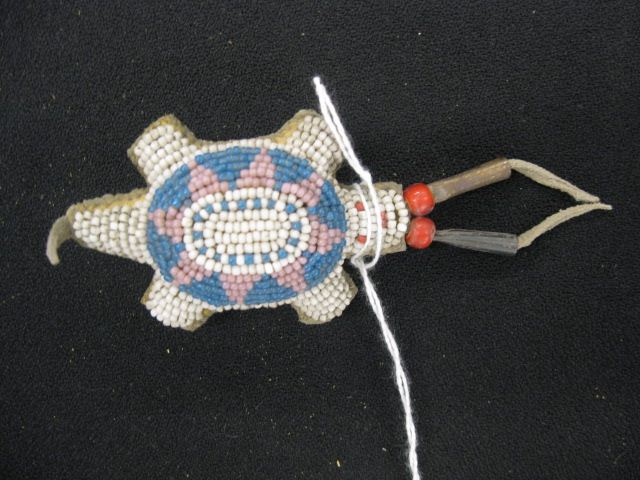 Indian Beaded Fetish bug form approx  14bd0c