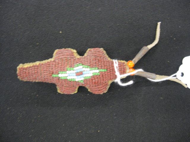 Indian Beaded Fetish bug form approx  14bd0d