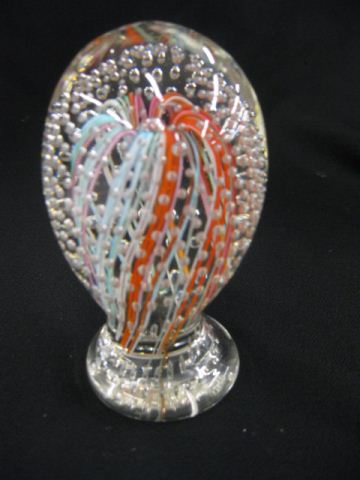 Art Glass Paperweight multi-color