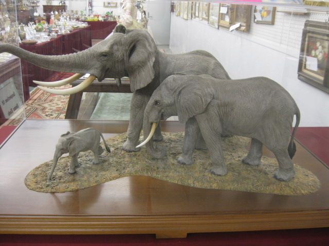 Elephant Sculpture by Louis Paul