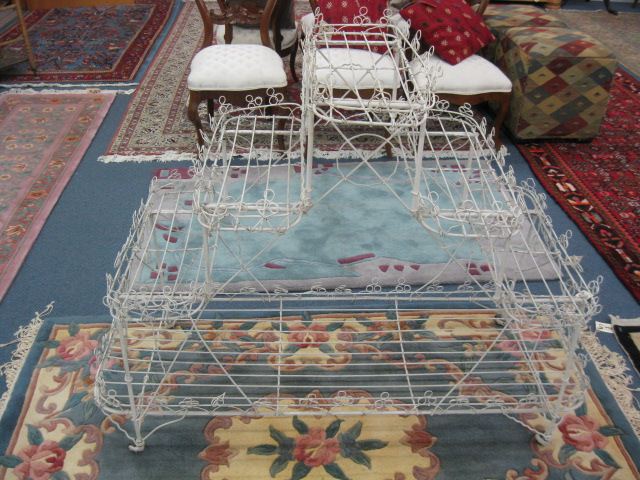 Fancy Old Wirework Plant Rack 14bd6f