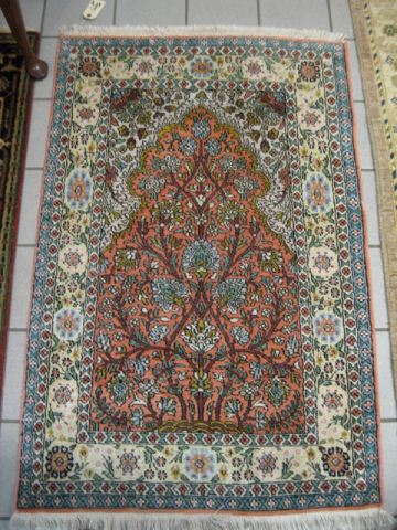 Tabriz Style Silk Handmade Rug