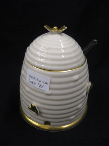 Lenox Porcelain Figural Beehive Honey