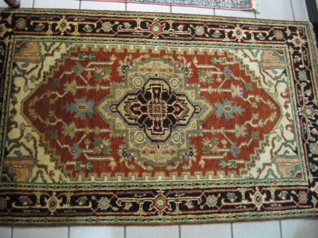 Heriz Persian Handmade Rug central 14bddc