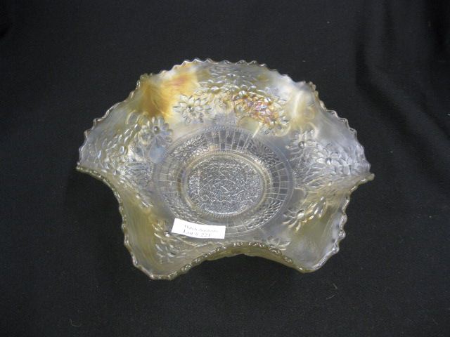 Carvival Glass Bowl marigold on