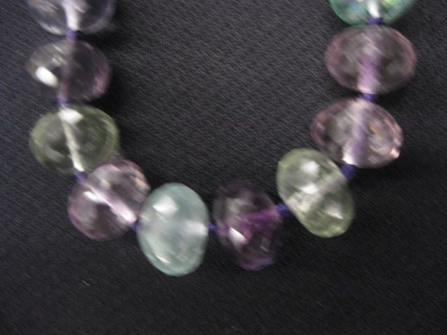 Tourmaline Necklace 30 faceted 14be06