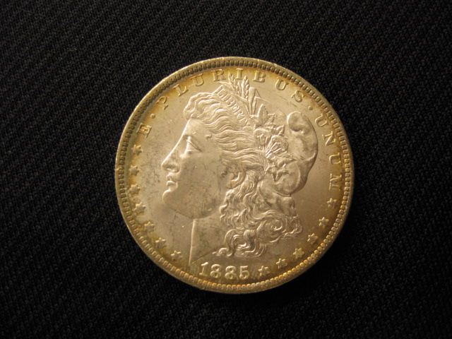 1885-O Morgan Silver Dollar gem