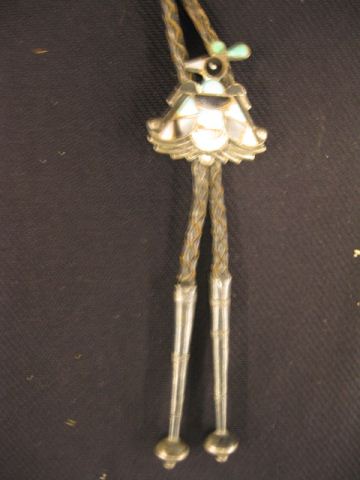 Indian Bolo Tie figural bird with 14be38