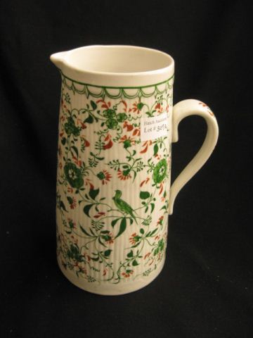 European Ironstone Pitcher elaborate 14be6a