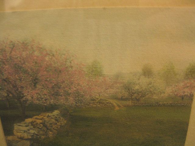 Wallace Nutting Print ''Apple Orchard''