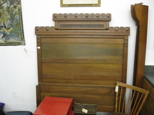 Victorian Bed eastlake style headboard 14be94