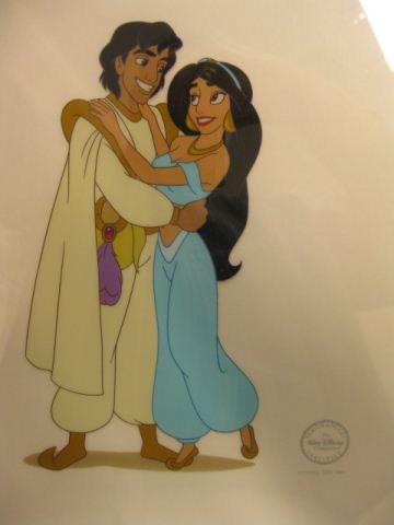 Disney Animation Cel ''Aladdin-Royal