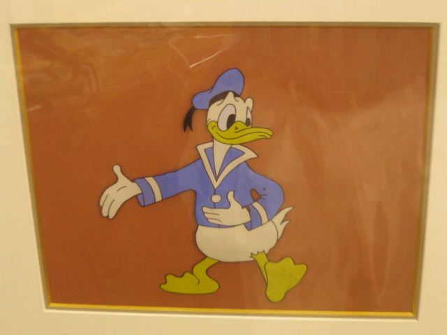 Disney Animation Cel Donald Duck
