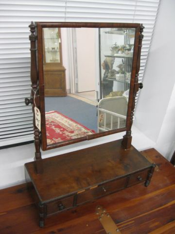 Victorian Dressing Mirrorwith drawers.