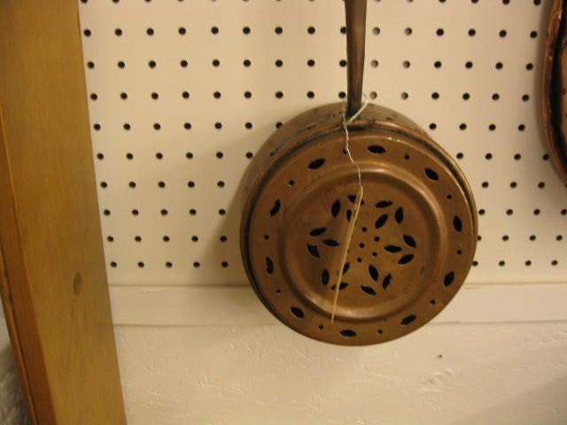 Antique Dutch Copper Fireplace PopcornPopper