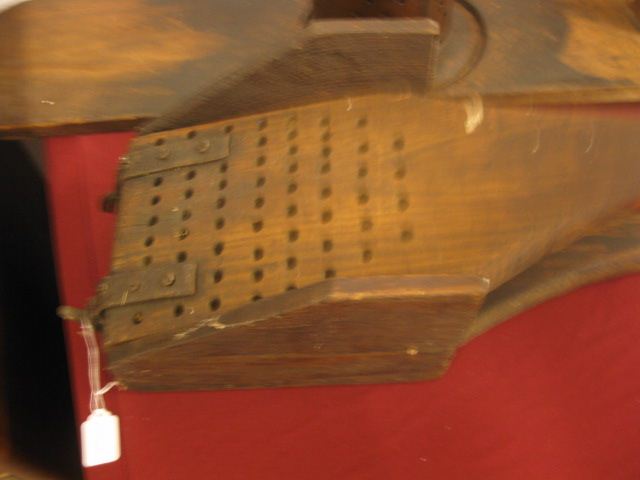 Antique Wooden Tool large press