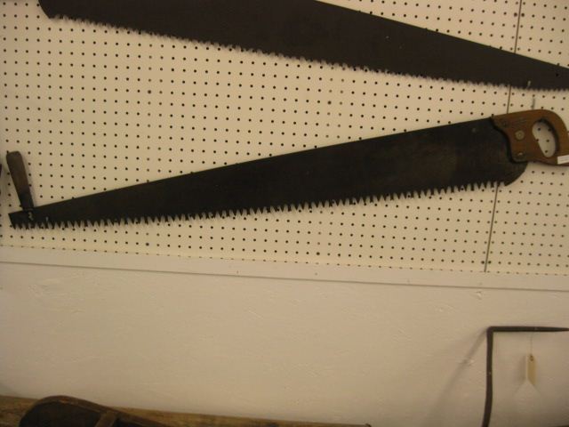 Old Lumberman's Saw 52''.