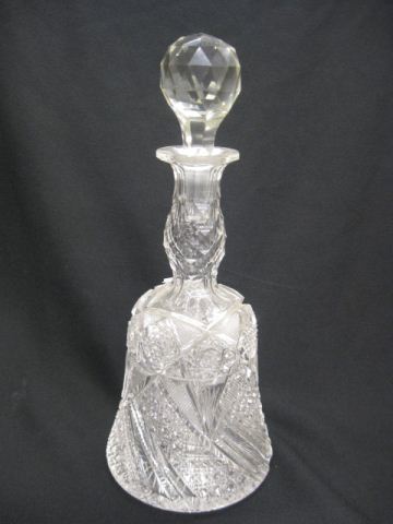 Brilliant Period Cut Glass Decanter 14bf5d