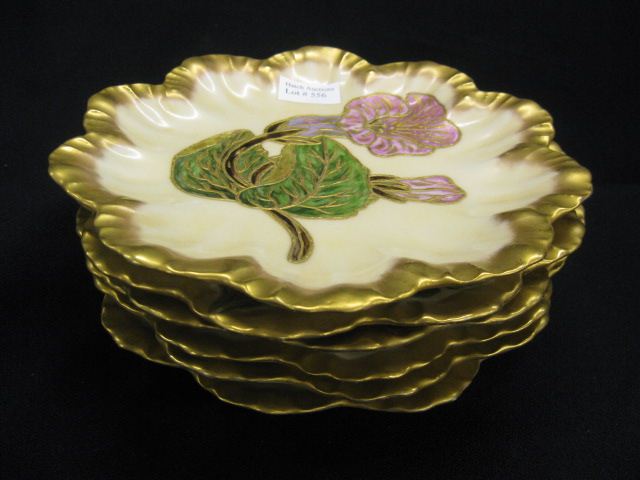 6 Limoges Handpainted Porcelain 14bf87