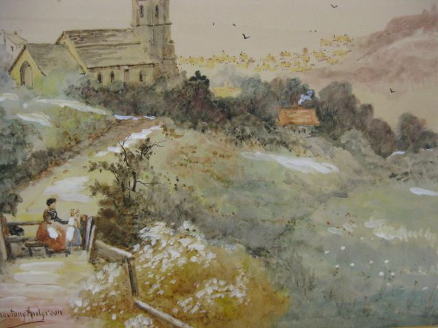 William Livingstone Anderson Watercolor 14bfad