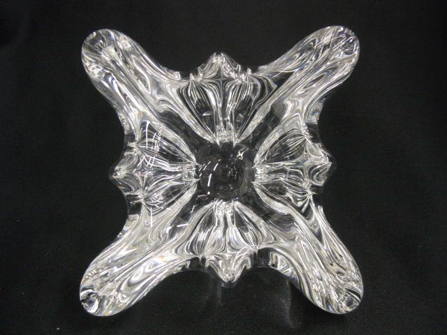 Baccarat Crystal Bowl free form style