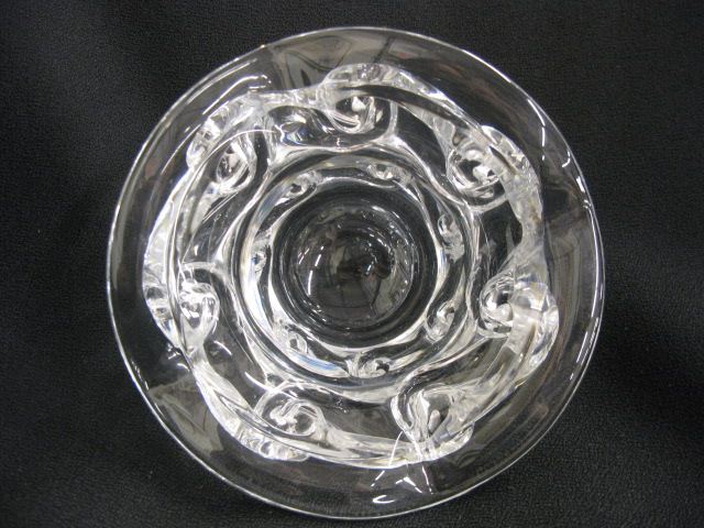Baccarat Crystal Bowl swirling