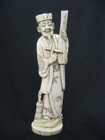 Chinese Carved Ivory Figurine of 14bfcb