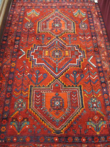 Hamadan Persian Handmade Rug geometric 14bfc5