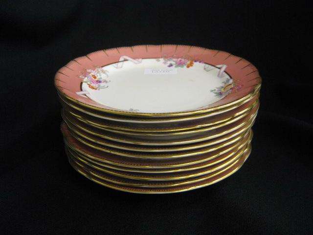 12 Fenton Bone China Salad Plates