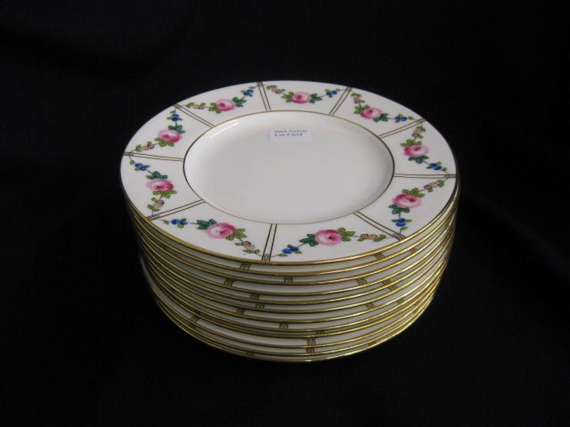 Set of 12 Minton Porcelain Plates