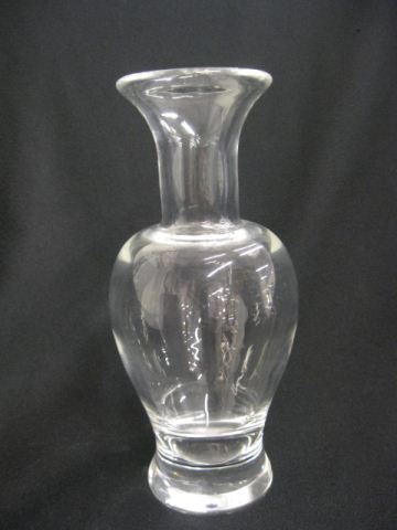 Steuben Crystal Vase classical form