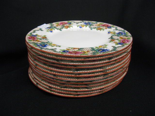 Set of 12 Cauldon Porcelain Plates 14bff8
