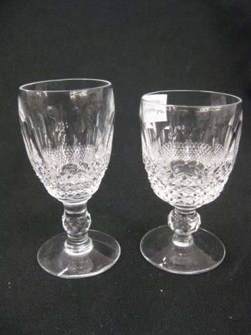 Pair of Waterford Cut Crystal Colleen 14c024