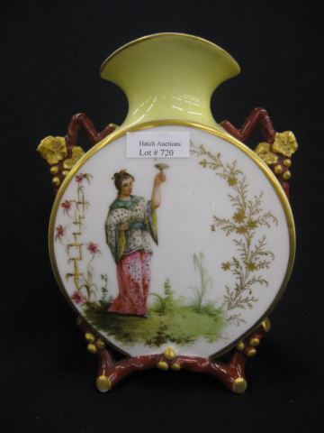 French Victorian Porcelain Vase