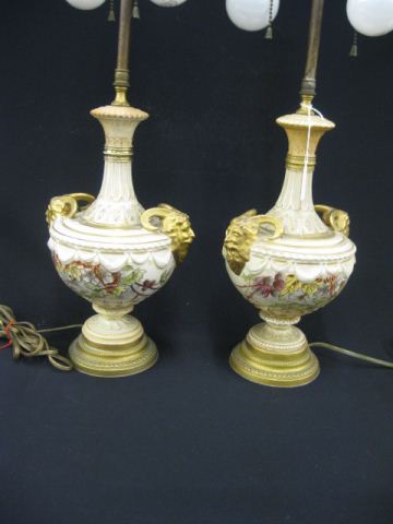 Pair of Royal Worester Porcelain