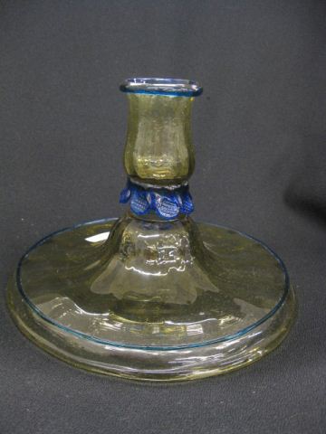 Steuben Art Glass Candleholder 14c050