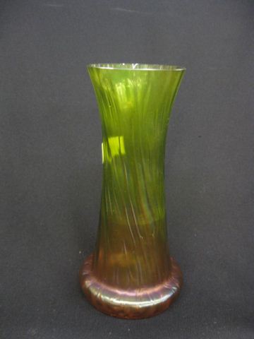Loetz Art Glass Vase cranberry 14c059