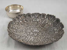An embossed Turkish silver open