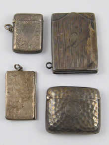 A mixed lot comprising a silver