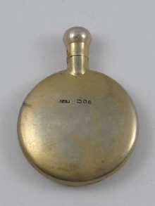 A silver gilt perfume bottle London