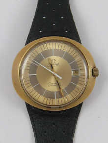 A gold plated and steel Omega Geneve 149b8f