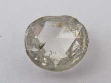 A loose polished rose cut diamond 149c57