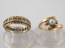 An 18 carat yellow and white gold