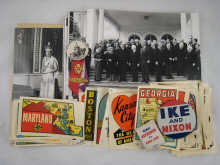 A quantity of ephemera mainly political