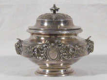 A 19th century French silver covered 149d39